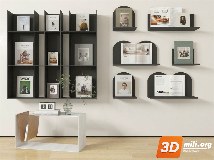 Bookcase Skp Files